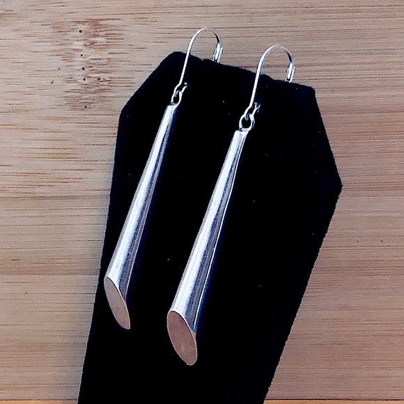 Jewelry - $64  Estate Dangle Earrings  Sterling Silver  8 Grams Total Weight  Marked 925